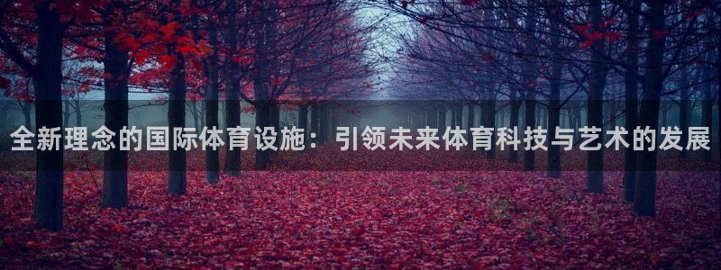 意昂体育4平台：全新理念的国际体育设施：引领未来体育科技与艺