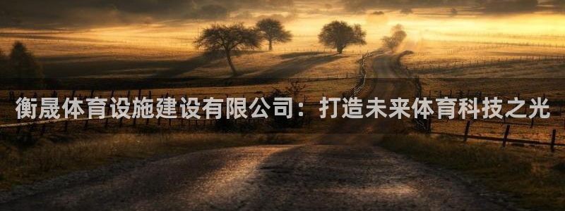 意昂4娱乐是那个系列的台子：衡晟体育设施建设有限公司