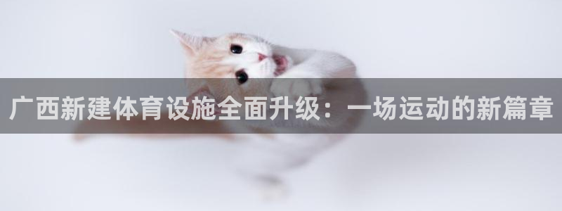 意昂4娱乐首页网站大全：广西新建体育设施全面升级：一