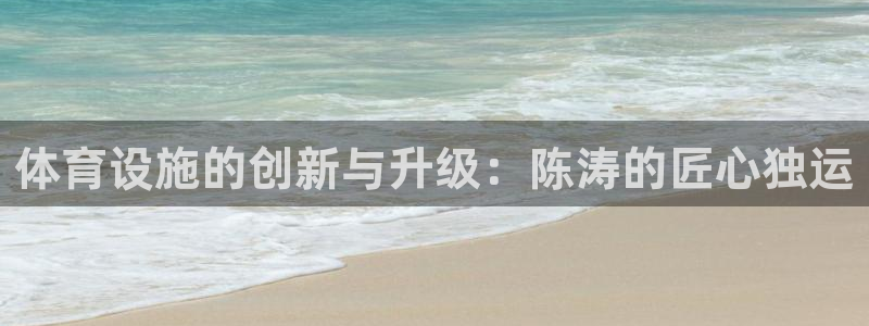 意昂体育4平台注册要钱吗：体育设施的创新与升级：陈涛的匠心独