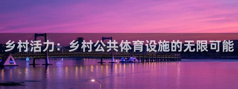 意昂体育4是干嘛的公司：乡村活力：乡村公共体育设施的无限可能